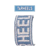 Tar Heels Beaded Cuff Bracelet